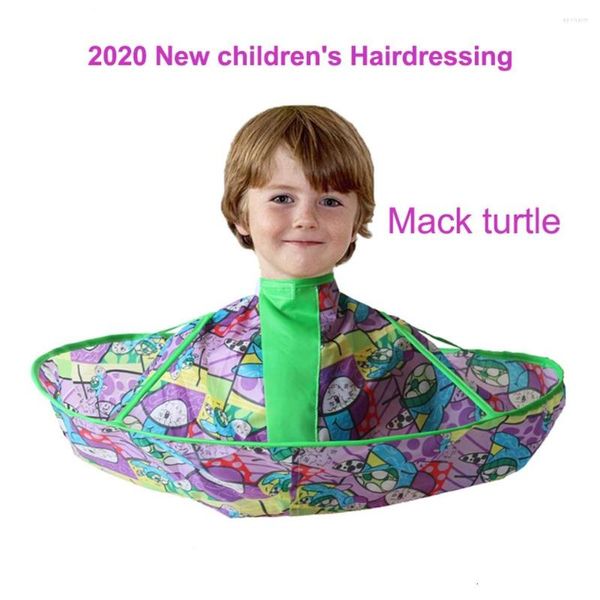 Schürzen Haarschnitt Umhang Friseur Kinder Haare Schneiden Cape Kleid Lätzchen Salon Cartoon Friseur Schürze Friseur Kinder