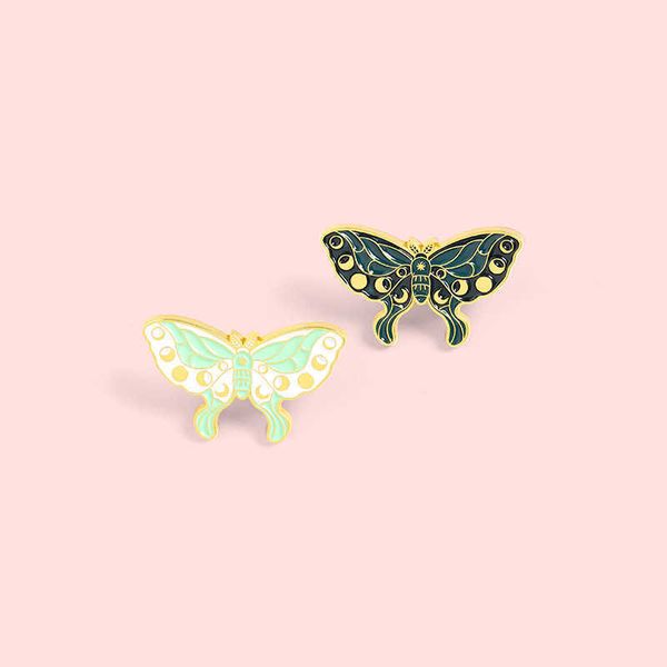 Accessori per spilla a farfalla dal design semplice e creativo, adorabile spilla a farfalla con chiusura distintivo versatile