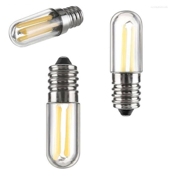 Mini E14 LED-Glühbirne für Kühlschrank und Gefrierschrank, 1 W, 2 W, 3 W, energiesparend, dimmbare COB-Glühbirnen, superhelle Hängelampen für Kühlschränke