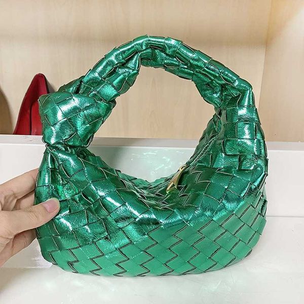 Donna-in 2022 borse Borsa verde metallizzato moda Pochette da donna Mini borsa di design di lusso femminile