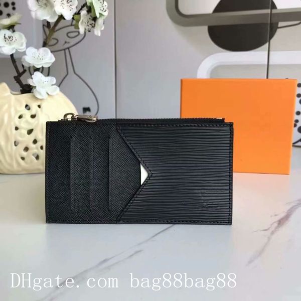 Real Designer Designer Brand Luxury Credit Card Card Case Case Case Fashi