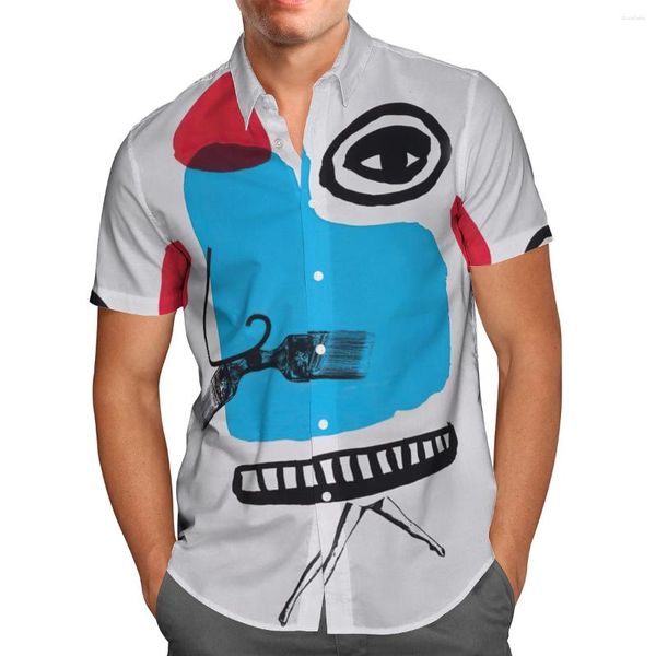 Camicie casual da uomo Harajuku Camicia a maniche corte moda uomo/donna Stampa 3D Tempo libero Camicette da spiaggia colorate per pianoforte elettronico Streetwear