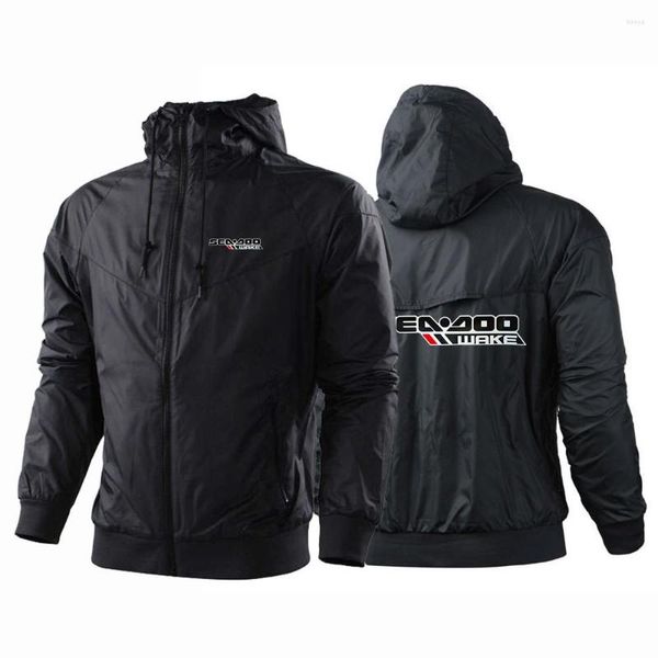 Erkek Hoodies 2022 Sea Doo Seadoo Moto Moto Erkek Sokak Giyim Windbreaker Baskı Ceket Spor Sporu Özelleştirme Zipper Koleji Punk Coa