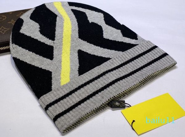 Accessori di moda Top Designer Cashmere Hat Cappello Matching Monogram Micro Mict Knit Cap freddo Pullover freddo