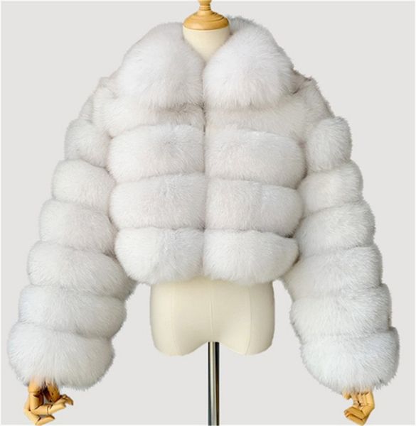 Feminino faux pêlo de pêlo comprido designer de jaqueta de lã de flanela de inverno de flanela quente lowas