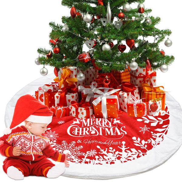 Партия рождественской елки Вечеринка рождественские деревья нижние украшения фланелевые юбки Фестиваль поставляют морские судоходки RRC33