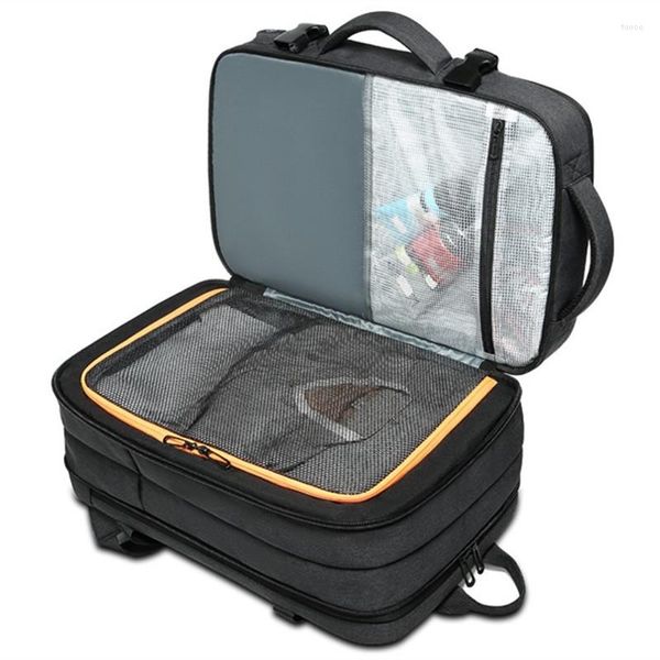 Duffel Bags с большой емкостью туристическая сумка водонепроницаемые мужчины бизнес -компьютерная школа расширенная рюкзак для отдыха.