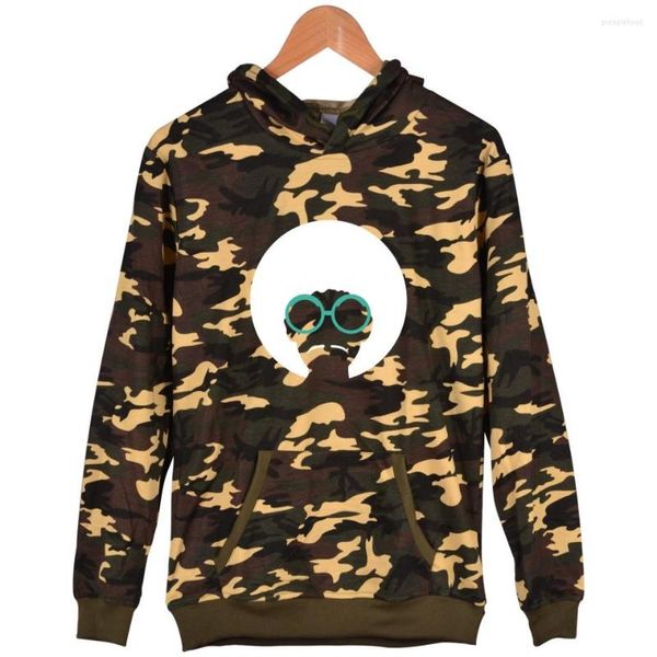 Herren Hoodies angekommen Camouflage Männer Plus Größe und Rip Harajuku Sweatshirt mit Kappe Herren Kleidung Druck 4XL