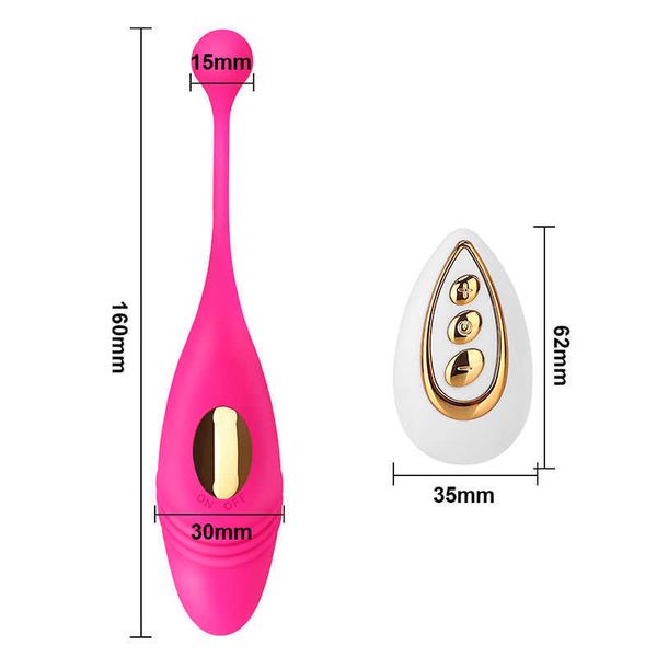 Articoli di bellezza Telecomando senza fili Vibratore Jumping Egg Bullet Massaggiatore clitorideo multi-velocità Para giocattoli sexy per donna sexy Negozio di macchine