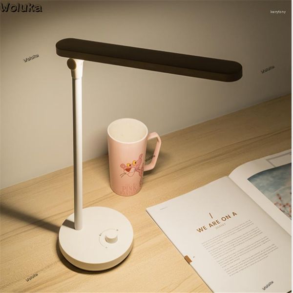 Lampade da tavolo Lampada da scrivania ricaricabile Dormitorio Led per proteggere la vista e gli occhi CD50 W06 ad alta potenza