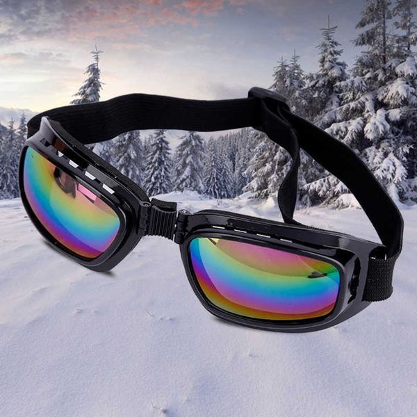 Kayak Goggles Katlanır Motosiklet Gözlükleri Rüzgar Proof Goggs Motocross Off Road Racing Eyewear Ayarlama Elastik Bant Accessorie L221022
