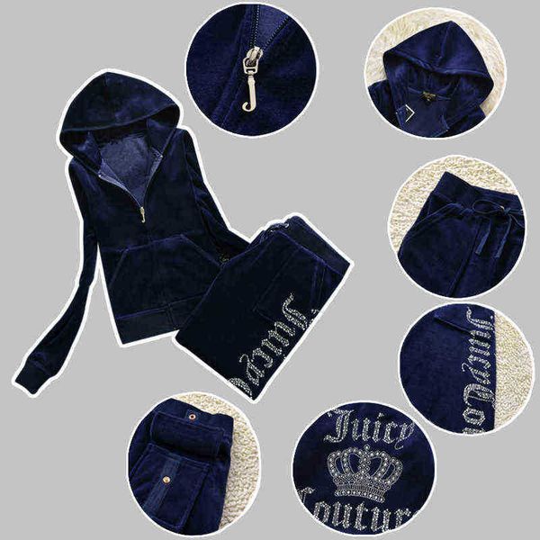 Rabatt Casual Shoes Neue Designer Hoodie Tracksuits Juicys Tracksuit 2024 Sommermarke Sewing -Anzug Velvet VeloR Women Track Hoodies und Hosen Met Coutoure