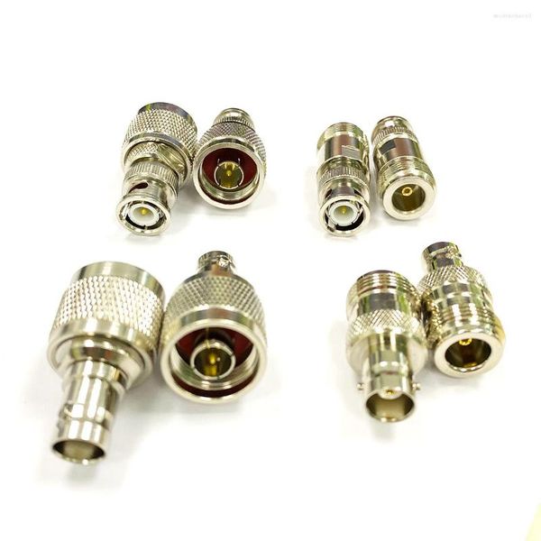 Аксессуары освещения 1pc n тип мужского пола и разъема BNC Plug Gack Jack Coaxial Coaxial Adapter