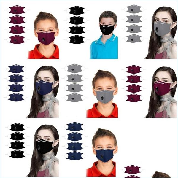 Máscaras de grife de máscaras de face lavável reutilizável mascarilla máscara anti neblina respirador de vento quente sem filtro ventilação da orelha 4 3 dhplb