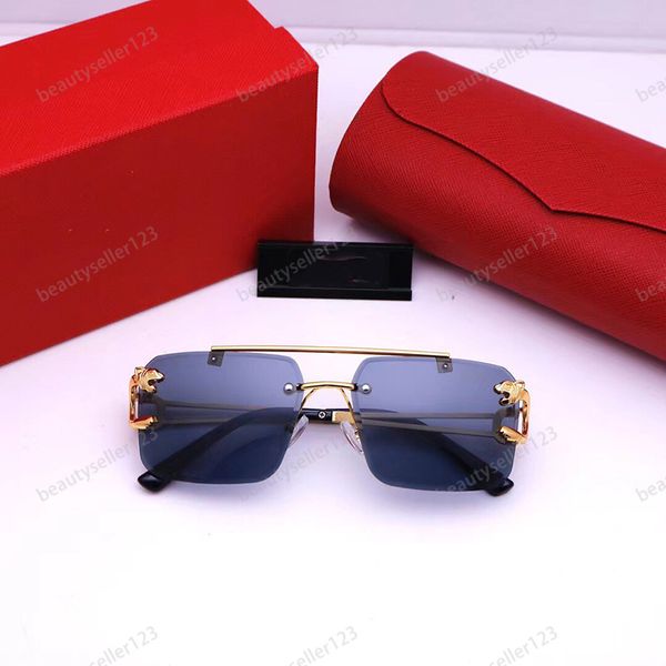 Luxus 6 Farben Sonnenbrille Fahren Vintage Reise Sonnenbrille Mode Brillen Klassische Sonnenbrille Großhandel Sport Kunstwerk Sonnenglas Hochwertig