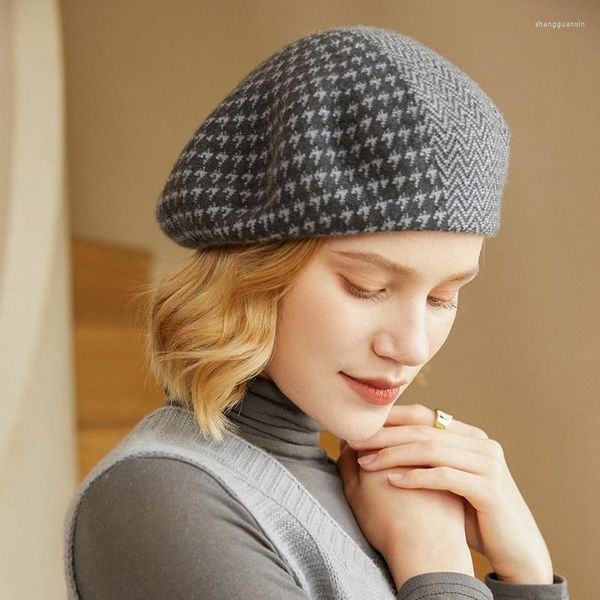 Beretti Cappello berretto inverno per donne Capli Cap Capite d'autunno Capli Capsine Autunno