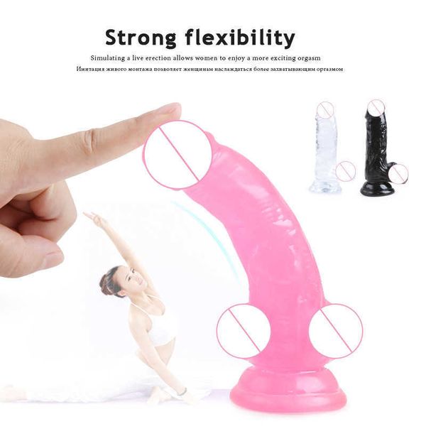 Beauty Items Realistischer Penis-Dildo für die Herstellung eines TPE-Anal-Butt-Plugs, der einen erotischen Penis zum Masturbieren bietet