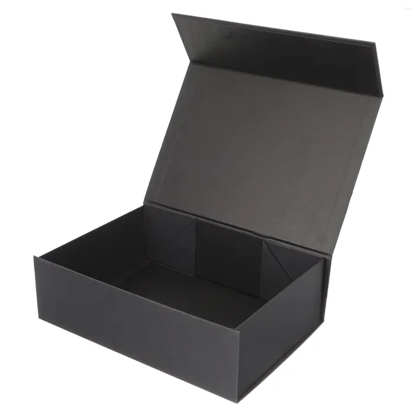 Подарка коробка с магнитной коробкой с упаковкой подарки картонная крышка замыкание подружки невесты складной посадок декоративное предложение подарки
