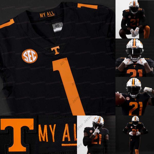 # 5 Hendon Hooker Tennessee Volunteers College Football Maglia Tayven Jackson Peyton Manning Cedric Tillman JaVonta Payton Joe Milton III