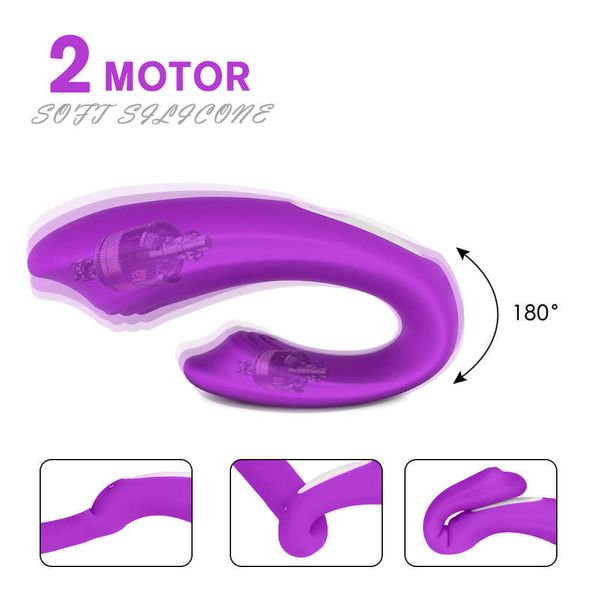 Itens de beleza OLO Bendable G-Spot Vibrador sem fio Controle remoto Vibradores Clitoris Estimulador de vagina Toys sexy para mulheres Casal Compartilhe