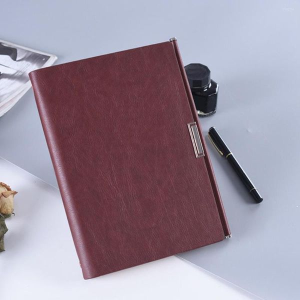 Notizbuch-Ringbuch, nachfüllbar, Planbuch, Buchführung, Tagebuch mit Karten-Stifthalter