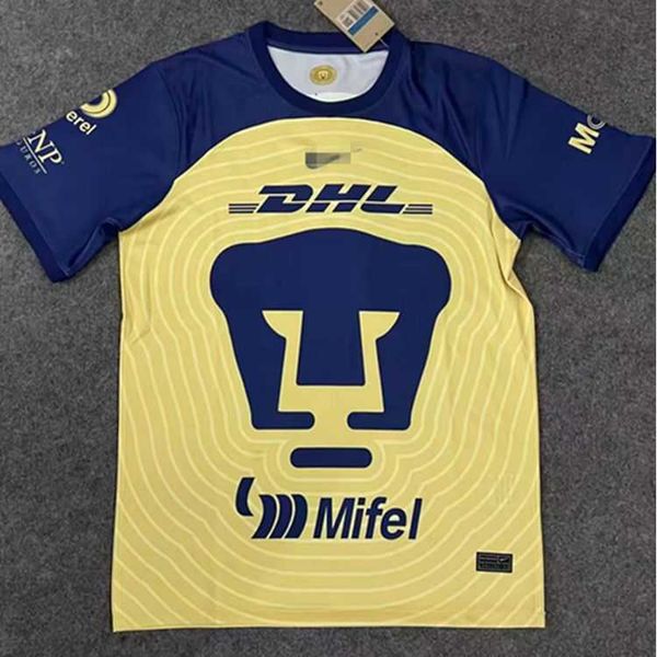 Futbol formaları ev giyim meksika süper puma ve deplasman jersey yeni spor kısa kollu futbol gömlek dinino takımı thai versiyonu