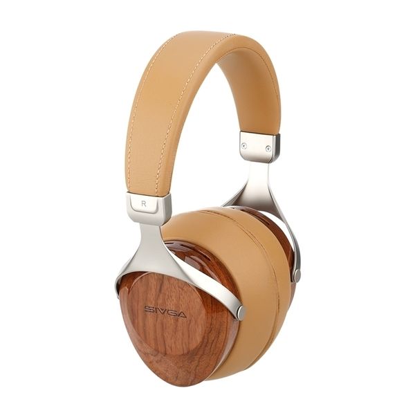 Telefone celular Ear fones de ouvido Sivga SV021 Excesso de Woodback de Woard com High Fidelity Sound 221022