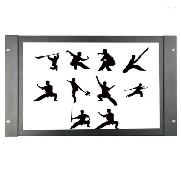 17,3-Zoll-Display 1920 x 1080 VGA BNC AV USB-Eingang mit Lautsprecher Industrieller Open-Frame-Touchscreen-LCD-Monitor