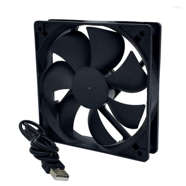 Raffreddamento del computer Ventola di scarico senza spazzole DC ad alta velocità 120mm 5 V 0,25A CPU Cooler 120x120x25mm 2p Connettore Cuscinetto a sfere 2200RPM