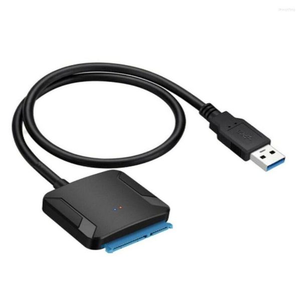 Cavi per computer USB 3.0 a SATA Converter Cavo convertitore USB3.0 Trasmissione rapida per HDD/SSD da 2,5/3,5 pollici