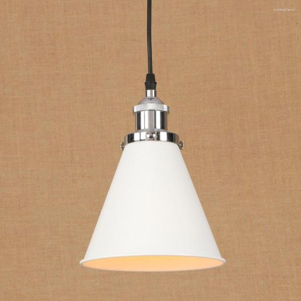 Lampade a sospensione IWHD LED Light Iron Lampada vintage stile Loft Illuminazione industriale Lampara Sospesa E27 220V per arredamento casa