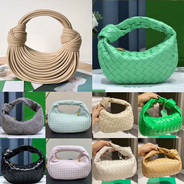 Bolsas de mão Teen Jodie Designer grandes Double Kont clutch Bolsa feminina com nó Jodie Fashion Bolsa feminina bottega Mini carteira Lady clip de dinheiro Bolsas de luxo Ramen Totes