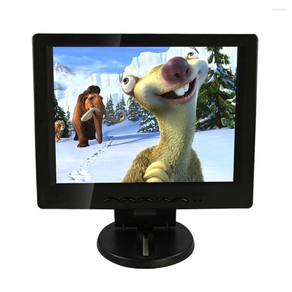 Zoll- oder 12-Zoll-LED-Display-Touchscreen-Monitor, unterstützt USB-VGA-DVI-DC-Schnittstelle für Küche, Schlafzimmer usw