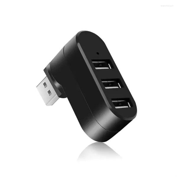 Hubs Hub 2.0 3 Порты Mini rotate Adapter Splitter для ноутбука для ПК Mac 3.0