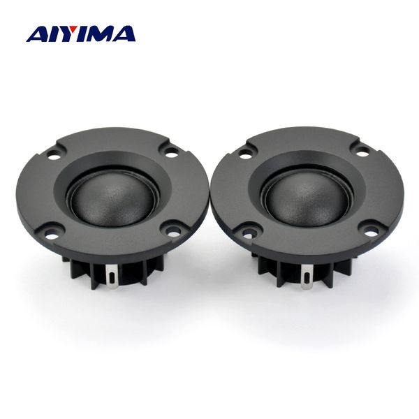 Altoparlanti portatili AIYIMA 2 pollici 468 Ohm 15W Dome Tweeter a film di seta Altoparlanti audio Neodimio Hifi Treble 20 core Mini altoparlante 2PCS 221022