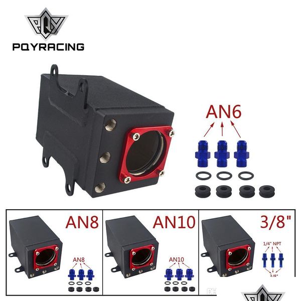 Tanque de combustível PQY 60mm de alumínio submerso único para 044 bomba de combustível AN6 AN8 AN10 3/8 PQYTK93 DROP ENSCRIÇÃO 2022 MOBILES MOTOC DHXQC