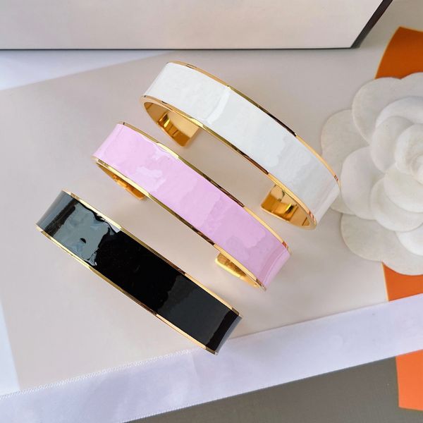 Moda multicolorido aberto pulseira ajustável design humanizado pulseira linda rosa selecionado presente de luxo feminino amigo charme requintado premium