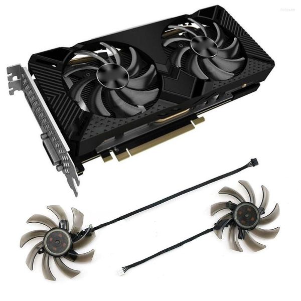 Palit RTX 2080 2070 2060 2060S için Bilgisayar Soğutma GTX1660 1660S 1660TI FDC10H12S9-C GA91S2U Grafik Kartı Soğutma Fanı