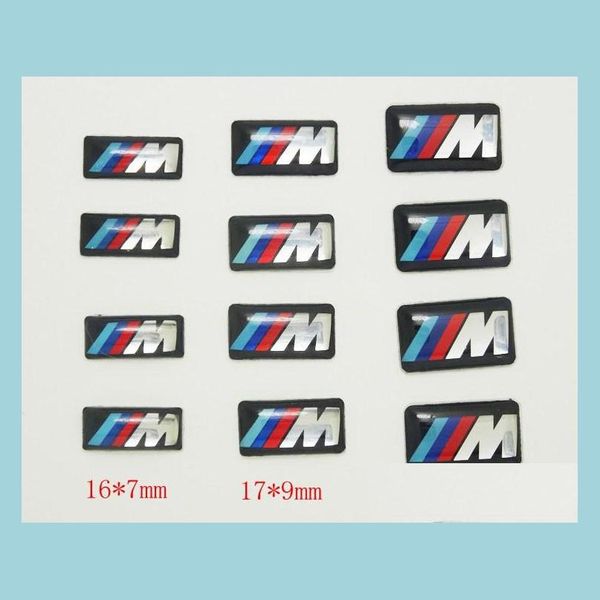 Adesivi per auto 100Pcs Tec Sport Wheel Badge 3D Emblem Sticker Decalcomanie Logo per serie M M1 M3 M5 M6 X1 X3 X5 X6 E34 E36 E6 Car Styling Dh0Eq