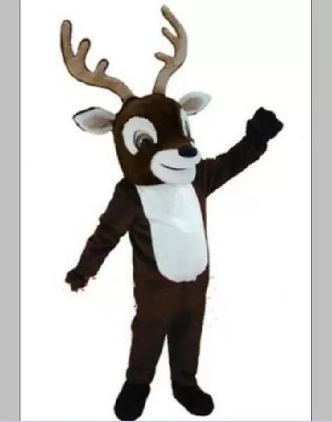 Christmas Deer Elk Furry Mascot Costume Party Dress Abiti Abbigliamento Carnevale Adulto Unisex Fursuit