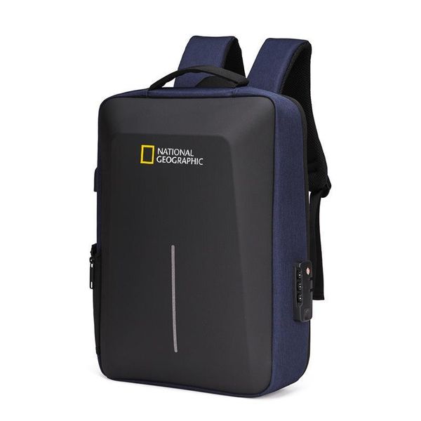 Diebstahlsichere Laptoptasche, wasserdicht, USB-Aufladung, 15,6-Zoll-Tagestasche, Mochila, stoßfester EVA-Rucksack 22080017