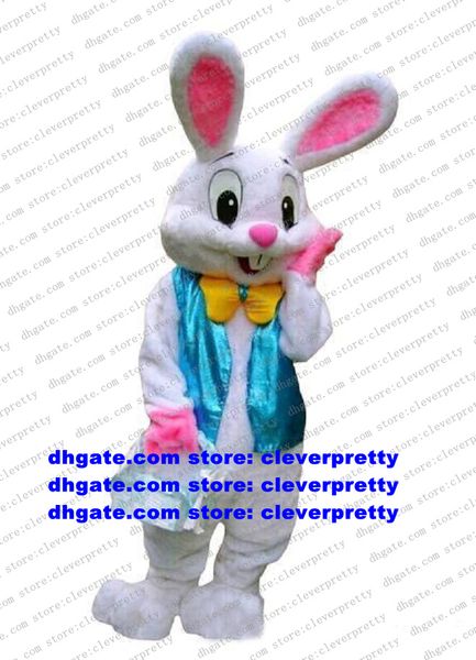 COSTUME DELLA MASCOTTE DEL CONIGLIETTO DI PASQUA Bugs Rabbit Hare Costume della mascotte Personaggio dei cartoni animati per adulti Outfit Suit Grazie Will Puntelli del film CX2031