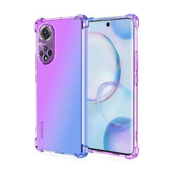 Bunte Airbag-TPU-Softhülle für Huawei Nova 9 SE Pro Y90 Y70 Nova9 8i 8 7 SE P50 P40 Mate 40 30 Anti-Rutsch-Schutzhülle