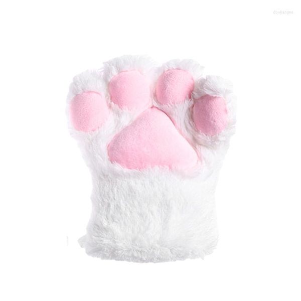 FESTIDAS DE FESTIDAS NOVA LUVAS DE COSPLAY CARTOS BOURS Garra acolchoada Capa completa Mittens Halloween Dress Up Acessórios de fantasias de animais