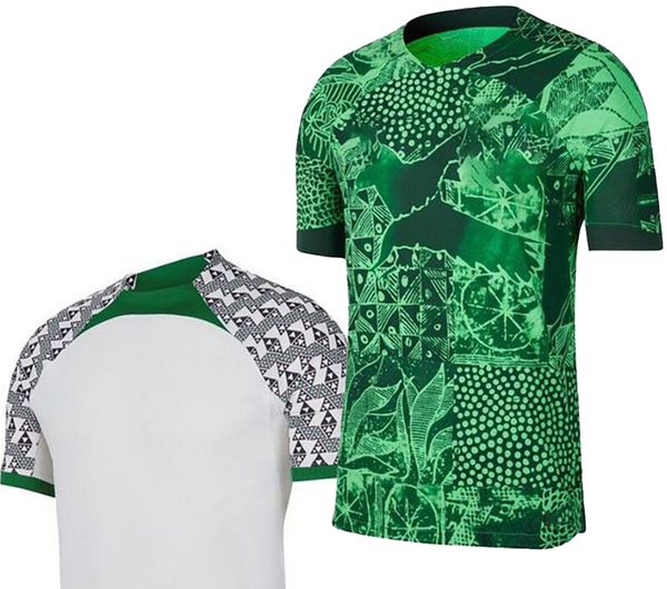 10 camisas de futebol de okecha 2022 camisa 22-23 Seleção nacional masculino as crianças tailandês 14 AMOKACHI 20 IKPEBA 9 YEKINI 14 IHEANACHO 18 IWOBI 9 IGHALO DISCONE