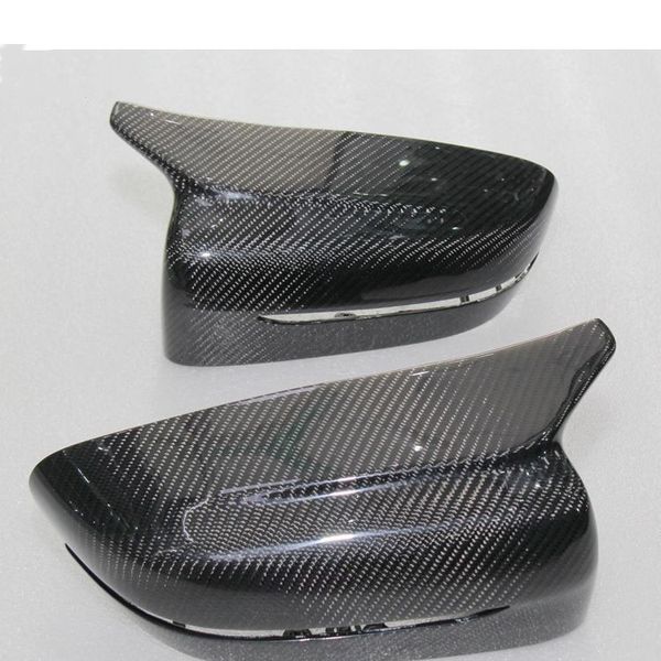 Alloggiamento specchietto retrovisore in fibra di carbonio per BMW 530/525 G30 3578 Serie M5 Copertura specchietto retrovisore stile clacson
