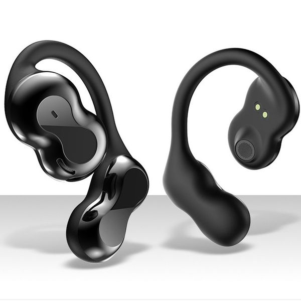 Fone de ouvido TWS sobre a orelha Bluetooth Fones de ouvido sem fio Esportes Cancelamento de ruído Ouvido aberto Mãos livres