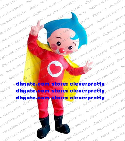 Plim Plim Kind Clown Maskottchen Kostüm Erwachsene Cartoon Charakter Outfit Anzug Marketplstar Marketplgenius Performing Arts zz8204
