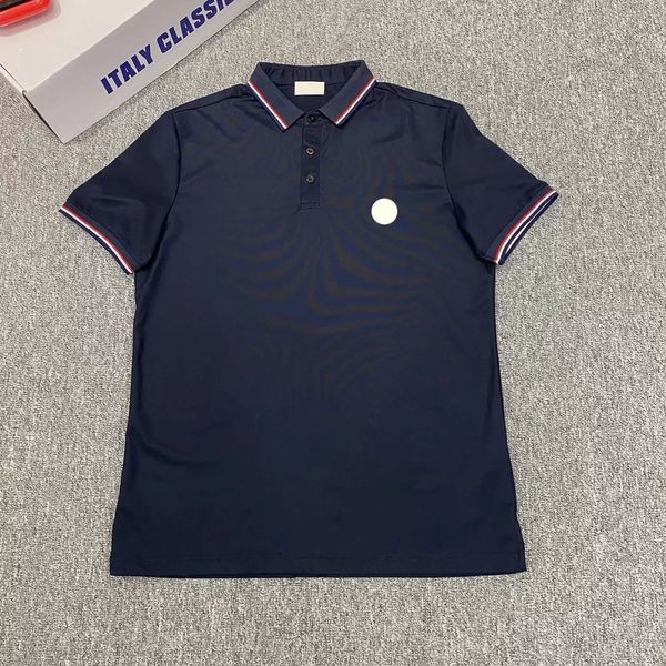 Designer-Poloshirt der französischen Marke Herren Luxus Herren Poloshirt Sport Sommer Damen Trend rein atmungsaktiv Größe S/M/L/XL/XXL/XXXL Farbe Schwarz Grau Grün Rosa Orange 1OER