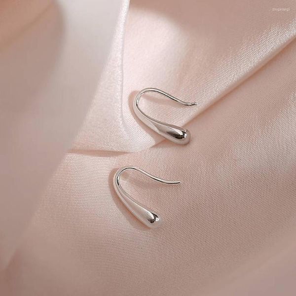 Rücken Ohrringe Silber Farbe Ohrring Modeschmuck Tropfen/Wassertropfen/Regentropfen baumeln für Frauen Valentinstag Geschenke